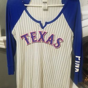 Texas rangers baseball tee